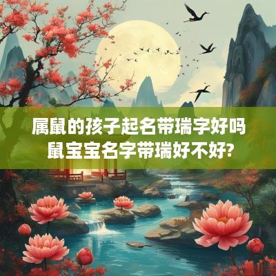 属鼠的孩子起名带瑞字好吗 鼠宝宝名字带瑞好不好?