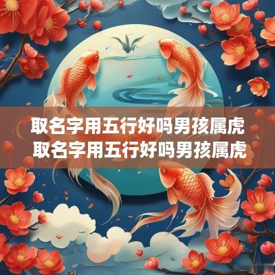 取名字用五行好吗男孩属虎 取名字用五行好吗男孩属虎的