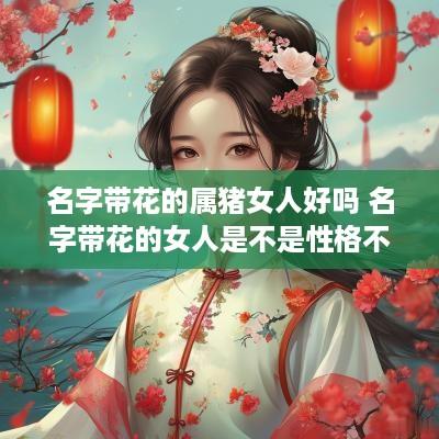 名字带花的属猪女人好吗 名字带花的女人是不是性格不好