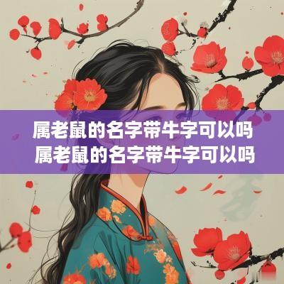 属老鼠的名字带牛字可以吗 属老鼠的名字带牛字可以吗女孩