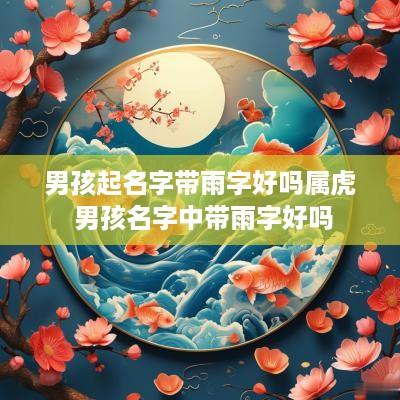 男孩起名字带雨字好吗属虎 男孩名字中带雨字好吗