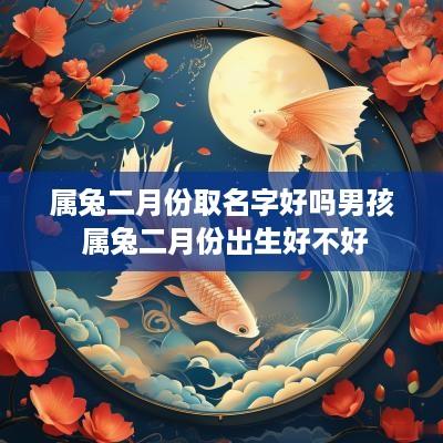 属兔二月份取名字好吗男孩 属兔二月份出生好不好