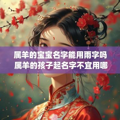 属羊的宝宝名字能用雨字吗 属羊的孩子起名字不宜用哪些字?