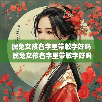 属兔女孩名字里带敏字好吗 属兔女孩名字里带敏字好吗