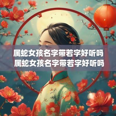 属蛇女孩名字带若字好听吗 属蛇女孩名字带若字好听吗
