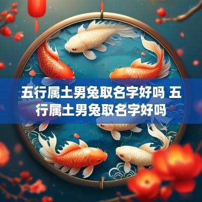 五行属土男兔取名字好吗 五行属土男兔取名字好吗