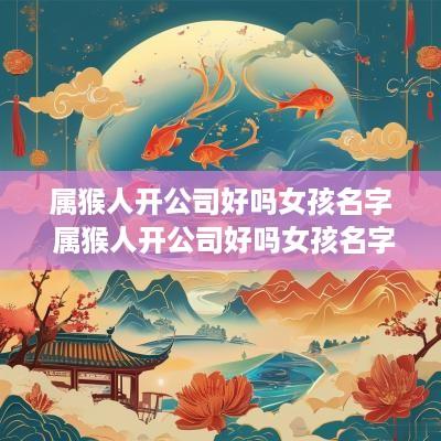 属猴人开公司好吗女孩名字 属猴人开公司好吗女孩名字大全