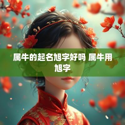 属牛的起名旭字好吗 属牛用旭字