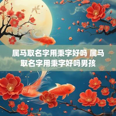 属马取名字用秉字好吗 属马取名字用秉字好吗男孩