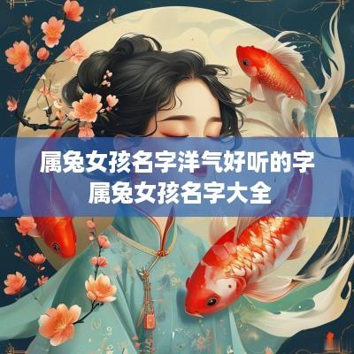属兔女孩名字洋气好听的字 属兔女孩名字大全