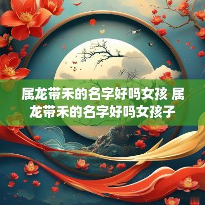 属龙带禾的名字好吗女孩 属龙带禾的名字好吗女孩子