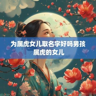 为属虎女儿取名字好吗男孩 属虎的女儿