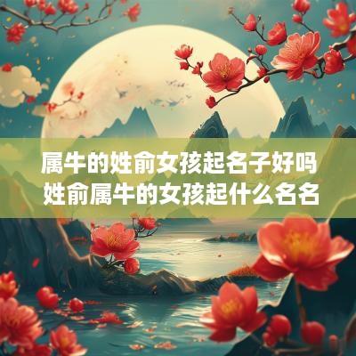 属牛的姓俞女孩起名子好吗 姓俞属牛的女孩起什么名名字好