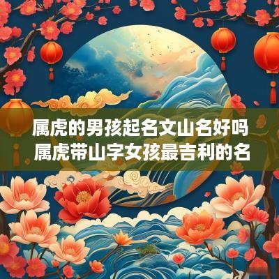 属虎的男孩起名文山名好吗 属虎带山字女孩最吉利的名字 属虎的男孩起名文山名好吗 属虎带山字女孩最吉利的名字