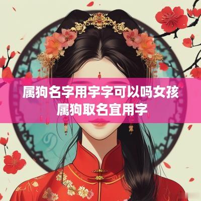 属狗名字用宇字可以吗女孩 属狗取名宜用字