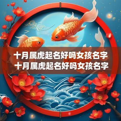 十月属虎起名好吗女孩名字 十月属虎起名好吗女孩名字大全
