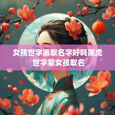 女孩世字派取名字好吗属虎 世字辈女孩取名