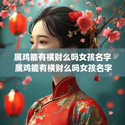 属鸡能有横财么吗女孩名字 属鸡能有横财么吗女孩名字大全