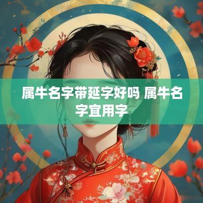 属牛名字带延字好吗 属牛名字宜用字