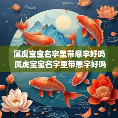 属虎宝宝名字里带恩字好吗 属虎宝宝名字里带恩字好吗男孩