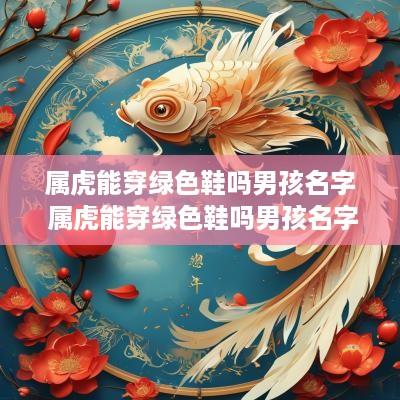 属虎能穿绿色鞋吗男孩名字 属虎能穿绿色鞋吗男孩名字怎么取
