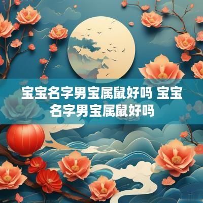 宝宝名字男宝属鼠好吗 宝宝名字男宝属鼠好吗