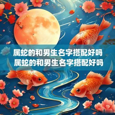 属蛇的和男生名字搭配好吗 属蛇的和男生名字搭配好吗