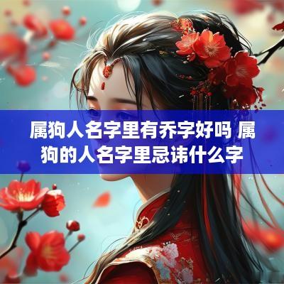 属狗人名字里有乔字好吗 属狗的人名字里忌讳什么字