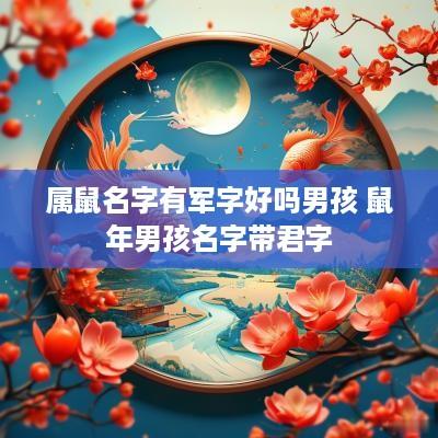 属鼠名字有军字好吗男孩 蛇年男孩名字带君字