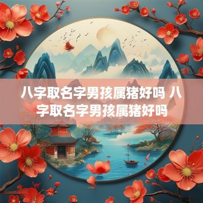 八字取名字男孩属猪好吗 八字取名字男孩属猪好吗