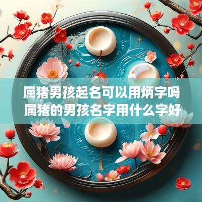 属猪男孩起名可以用炳字吗 属猪的男孩名字用什么字好