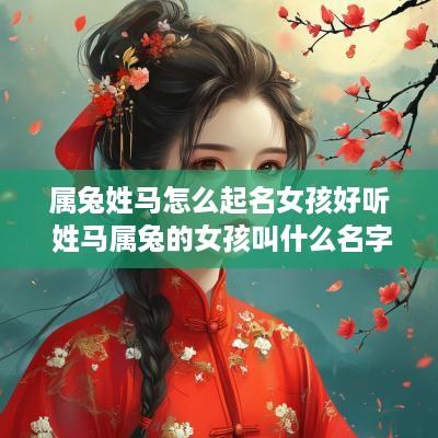 属兔姓马怎么起名女孩好听 姓马属兔的女孩叫什么名字好听