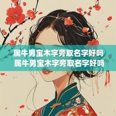 属牛男宝木字旁取名字好吗 属牛男宝木字旁取名字好吗怎么取
