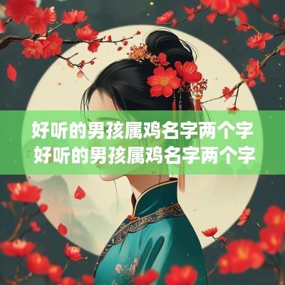 好听的男孩属鸡名字两个字 好听的男孩属鸡名字两个字大全