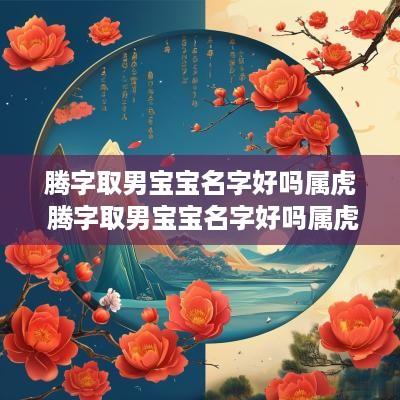 腾字取男宝宝名字好吗属虎 腾字取男宝宝名字好吗属虎的