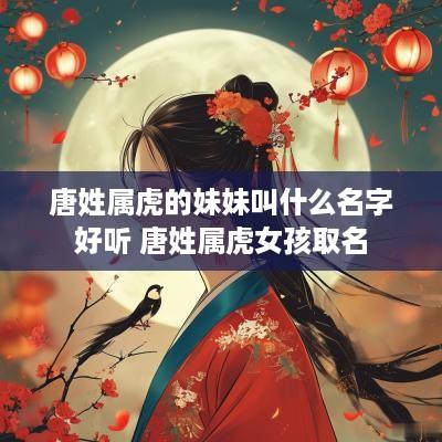 唐姓属虎的妹妹叫什么名字好听 唐姓属虎女孩取名