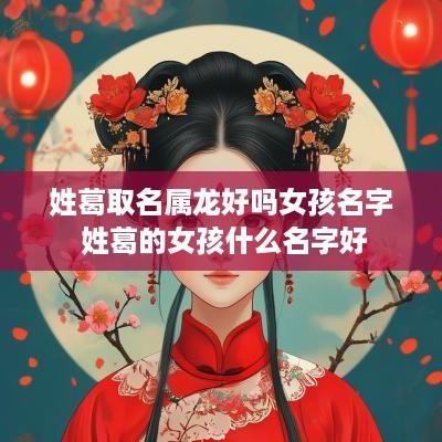 姓葛取名属龙好吗女孩名字 姓葛的女孩什么名字好