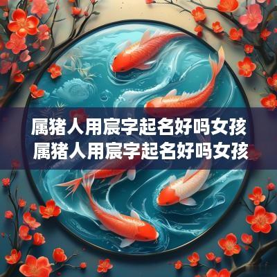 属猪人用宸字起名好吗女孩 属猪人用宸字起名好吗女孩子