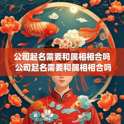 公司起名需要和属相相合吗 公司起名需要和属相相合吗