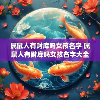 属鼠人有财库吗女孩名字 属鼠人有财库吗女孩名字大全