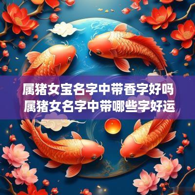 属猪女宝名字中带香字好吗 属猪女名字中带哪些字好运连绵