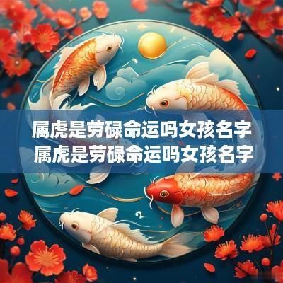 属虎是劳碌命运吗女孩名字 属虎是劳碌命运吗女孩名字大全