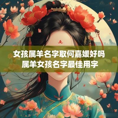 女孩属羊名字取何嘉媛好吗 属羊女孩名字最佳用字