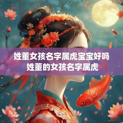 姓董女孩名字属虎宝宝好吗 姓董的女孩名字属虎