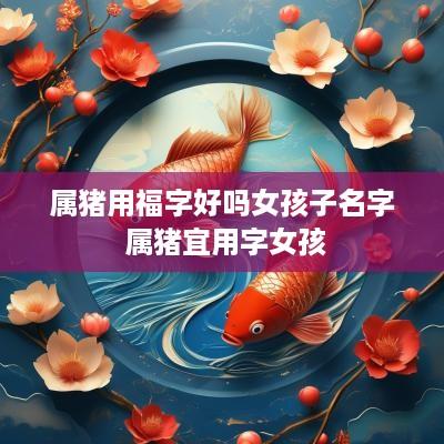 属猪用福字好吗女孩子名字 属猪宜用字女孩