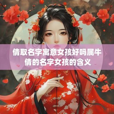 倩取名字寓意女孩好吗属牛 倩的名字女孩的含义