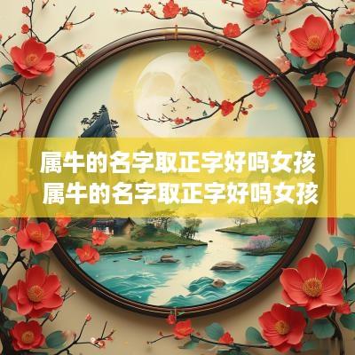 属牛的名字取正字好吗女孩 属牛的名字取正字好吗女孩子