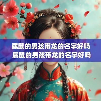 属鼠的男孩带龙的名字好吗 属鼠的男孩带龙的名字好吗