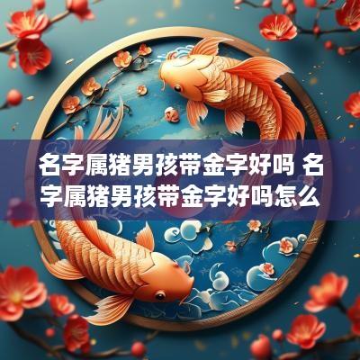 名字属猪男孩带金字好吗 名字属猪男孩带金字好吗怎么取
