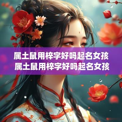 属土鼠用梓字好吗起名女孩 属土鼠用梓字好吗起名女孩子